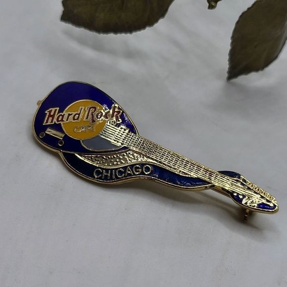 Hard Rock Cafe Jewelry - "5/$25" Hard Rock Cafe Chicago Guitar Brooch